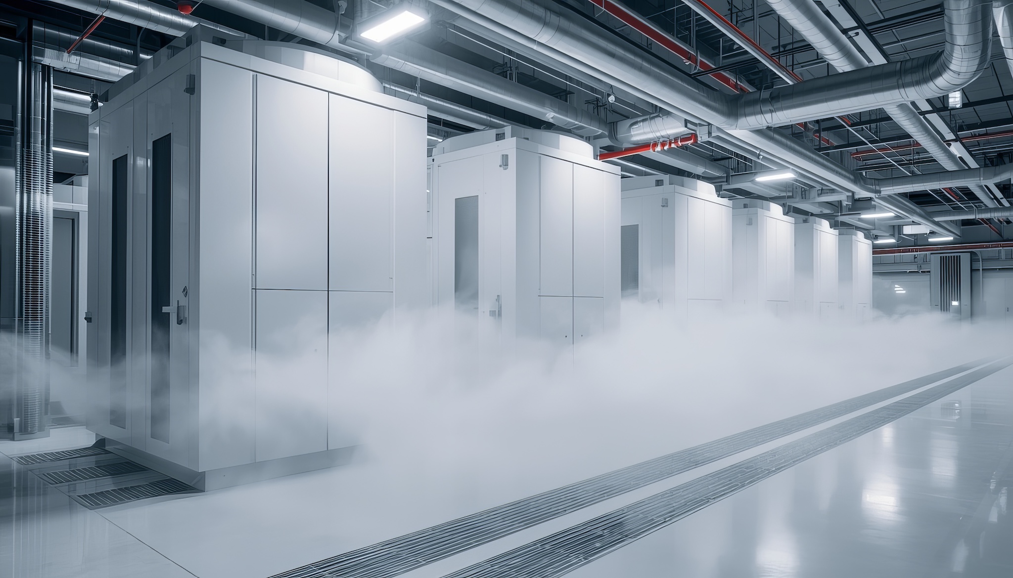 datacenter, datacenter, datacenter, temperatur, kylning, klimatfuktning, luftfuktning, luftfuktare, inomhusklimat, Merlin Technologies, Norge, fuktighetsreglering, dammkontroll, luftkvalitet, HMS, ökad produktion, elektronik